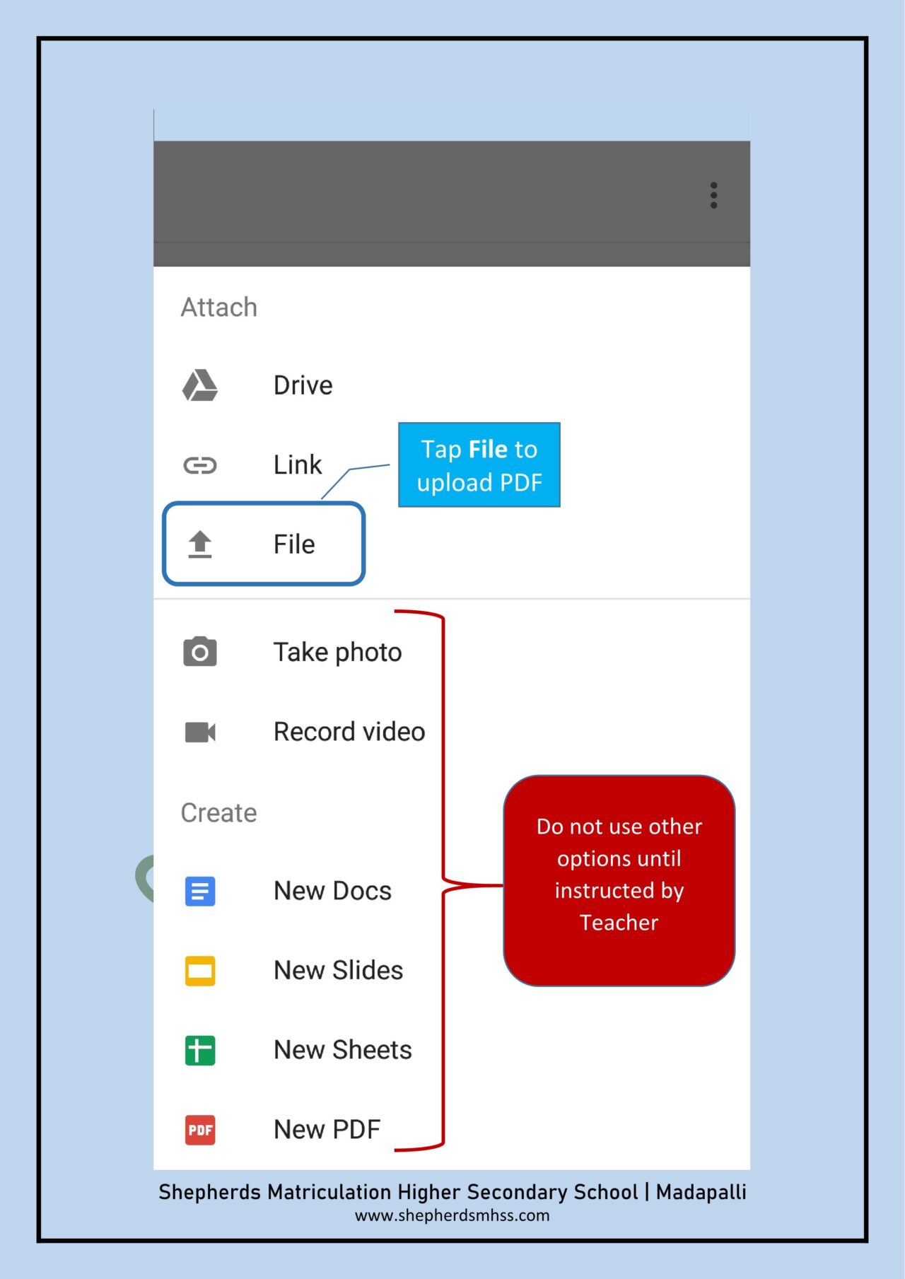 How to Hand In assignment in Google Classroom Android App