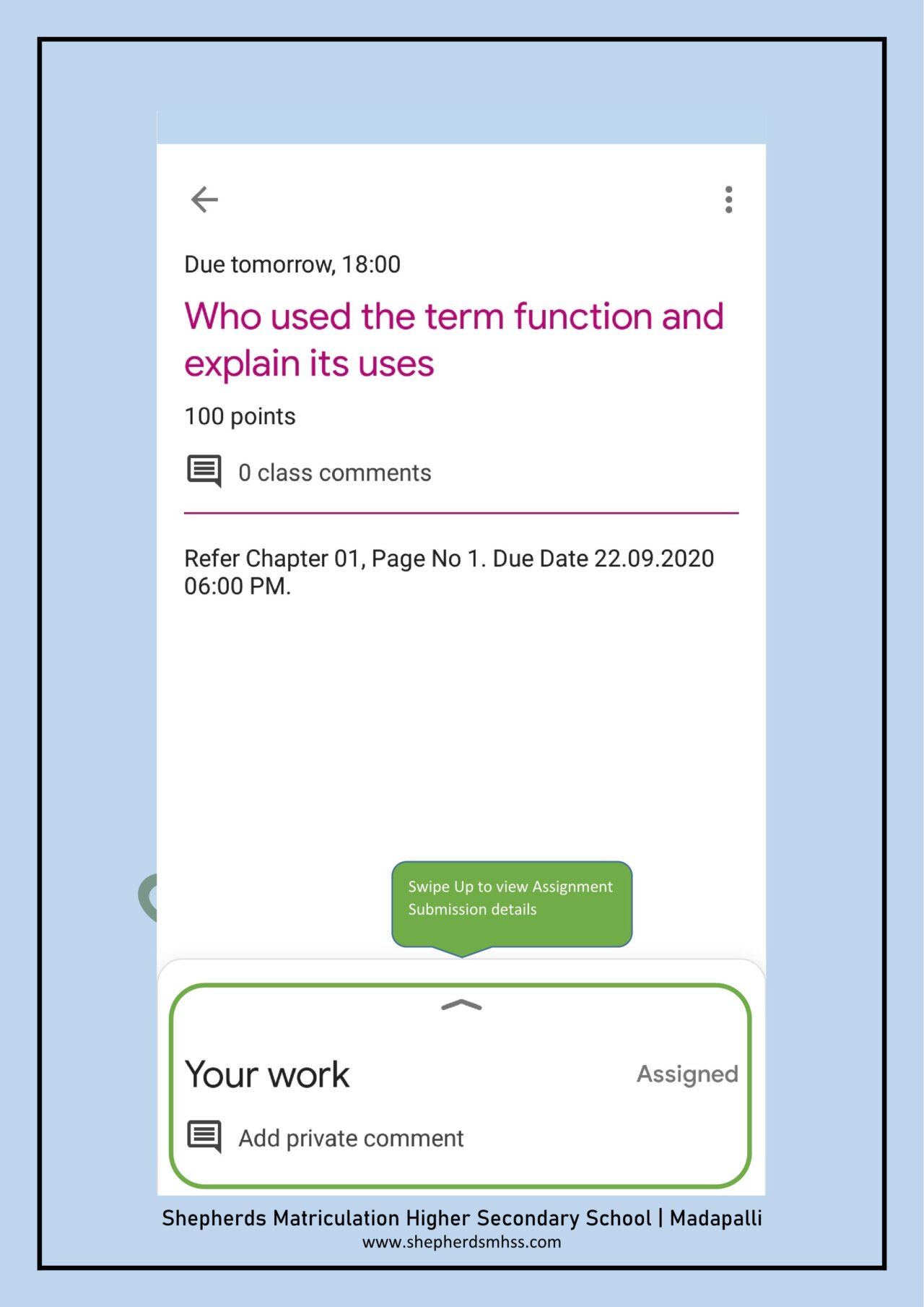 How to Hand In assignment in Google Classroom Android App